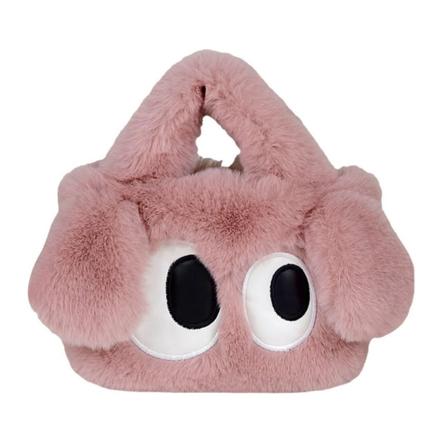 Bolsa de bolso dibujos animados con correa de hombro Rosa