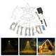 thumbnail image 5 of Luces de cadena solares que caen, cadena colgante, luces de balcón con control remoto, lámpara Blanco cálido, 5 of 7