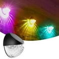 thumbnail image 1 of Solar Outdoor Garden Light Waterproof LED Semi-circular Wall Light Garden Enclosure Light IP65 Waterproof White Light Warm Light Colorful Three Choices, 1 of 7