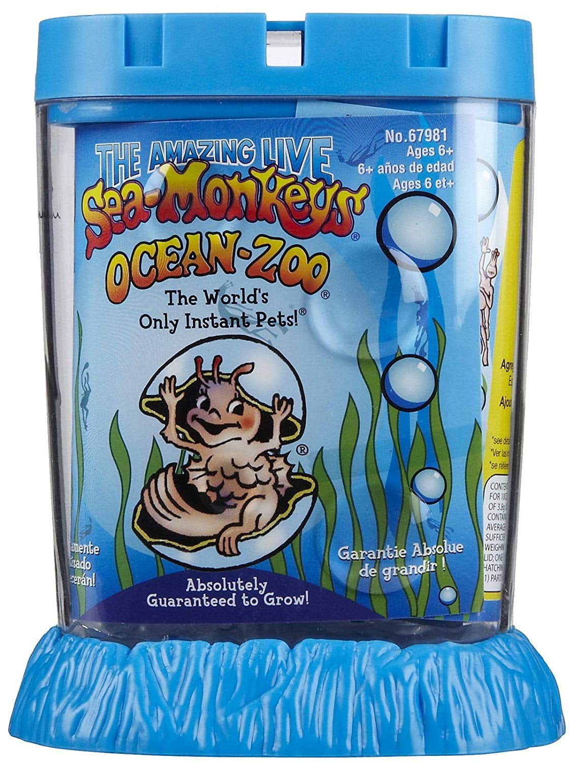 Sea Monkeys Ocean Zoo Colors May Vary, The original, amazing live sea