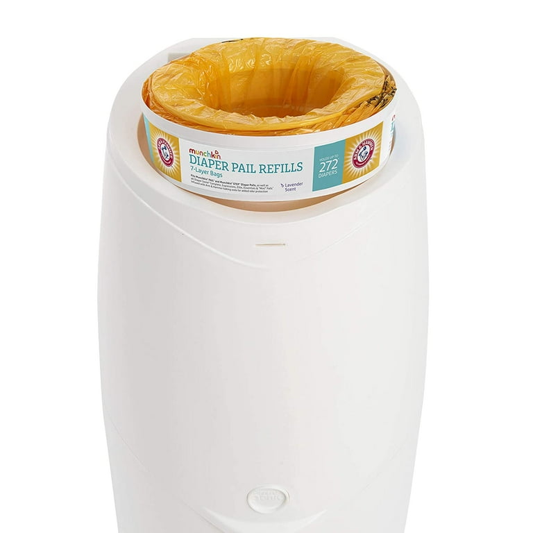 Munchkin® UV Diaper Pail Refill Rings, Holds Up To 544