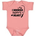 thumbnail image 3 of Inktastic I Hooked Pappy's Heart with Fishing Rod Boys or Girls Baby Bodysuit, 3 of 5