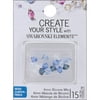 Jolee's Jewels 6-mm Blue Belle Elements Bicone Beads (Case of 15)