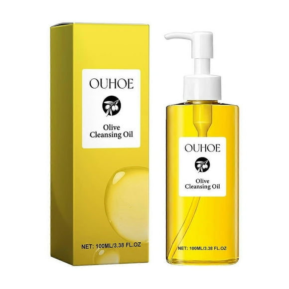 Light Cleansing Oil, Makeup Remover with Olive Oil Extract, Cleansing Oil, Care Oil for Daily Facial Cleansing, Gently Cleanses the Face and Removes E