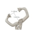 thumbnail image 2 of TEKTON 6 Inch Swivel Pad Locking C-Clamp | 3816, 2 of 4