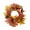 Multicolor, variant on Small Fall Wreath Autumn Harvest Wreath Artificial Maple Leaves Flower Berries Thanksgiving Halloween Home Table Centerpieces, Door, Wall, Window Decorations
