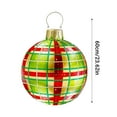 thumbnail image 4 of Mecorevxz Christmas Inflatable Ball Decorations,24 Inch Oversized Christmas Ornaments,Blow Up Christmas Balls Extra Large Holiday Outdoor Garden Yard Decor (F), 4 of 6