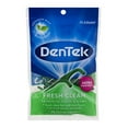 thumbnail image 1 of DenTek Fresh Clean Floss Picks | Silky Comfort Floss to Remove Plaque & Food | 75 Picks, 1 of 1
