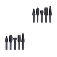 thumbnail image 1 of Kenally 5 uds., limas rotativas para manualidades, vástago de 1/4 de alta calidad, escofina rotativa, brocas de madera, herramienta manual negro 53-61 mm 2piezas, 1 of 6
