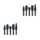 thumbnail image 1 of Kenally 5 uds., limas rotativas para manualidades, vástago de 1/4 de alta calidad, escofina rotativa, brocas de madera, herramienta manual para pulir negro 53-61 mm 2piezas Kenally CBP061468, 1 of 6