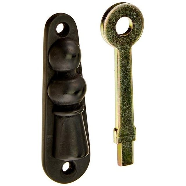 Baldwin 406102 Colonial d'Urgence Libération Garniture et Clé - Huile Frotté Bronze