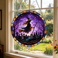 thumbnail image 6 of Fmbmuo Suncatcher Halloween Witch-Themed Acrylic Hanging Sign , Wall Window Cute Spooky Party Hanging Decorations , Front Door for Indoor Outdoor, 6 of 6