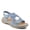 BLUE, variant on Women's CROSSBEAM Cross Over Sandals