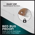 thumbnail image 3 of Protect-A-Bed AllerZip Zippered Mattress Encasement, Twin - Bed Bug Proof, Dust Mite Proof, 100% Waterproof, 3 of 13