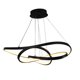 thumbnail image 1 of Lámpara Candil Colgante LED Dune Luxica Lighting Negro, 1 of 5