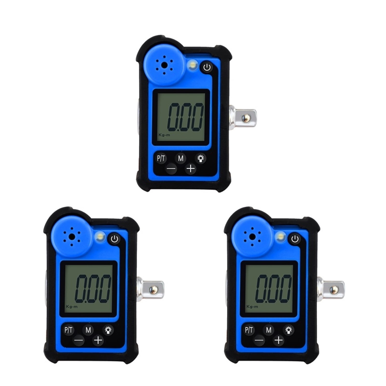 Digital Torque Wrench Adapter 6.8-340NM 3/8 1/2DR Torque Spanner Tools Electronic Digital Torque Meter ,Multifunctional