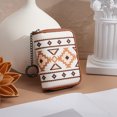 thumbnail image 2 of APHISON Western Style RFID Credit Card Holder, Zipper Card Case for Ladies, Small Keychain Wallets for Women - 002, 2 of 6