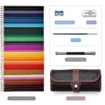 thumbnail image 5 of 48 Professional Colouring Pencils Set With Portable Canvas Pencil Wrap Case, Wood-free Coloured Pencils With Roll Up Canvas Pouch Package For Adults C, 5 of 5