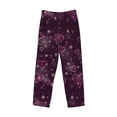thumbnail image 4 of Fotbe Snowflakes and Hearts Men's Pajama Pants,Sleepwear Pants,Pj Bottoms Drawstring And Pockets-X-Large, 4 of 9