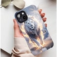 thumbnail image 5 of Majestic White Lion Fire Art iPhone Case Compatible with iPhone 11/12/13/14/15/16 (Pro Max/Plus) - Durable Protective Case for Art Enthusiasts, 5 of 9