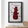 thumbnail image 6 of Checkered Snowman II Premium Gallery Wrapped Canvas - Ready to Hang, 6 of 9