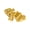 Gold, variant on User Friendly Stainless Steel Brooch Materials Safe for Skin Pleated Design Sustainable Fashion Jewelry