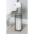 thumbnail image 2 of iDesign, Bronze Toilet Paper Steel Reserve, 2 of 9