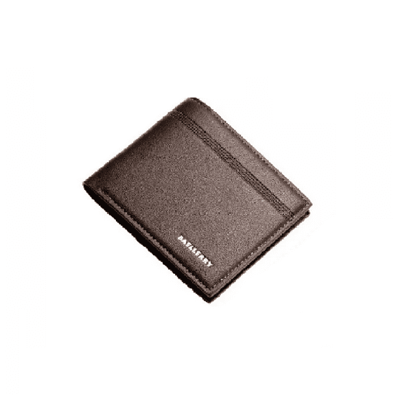 Cartera Baellerry Hombre Porta Tarjetas Múltiple Liso Marron Oscuro
