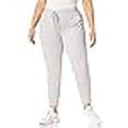 thumbnail image 3 of Danskin Women's Drawstring Waist Jogger Pant, Light Heathered Grey-03109, X-Large, 3 of 4
