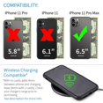 thumbnail image 4 of Dockem iPhone 11 Pro Max BIO M2B Wallet Case; Friendly Materials, Built-in Metal Plate, 2 Card Slots, Black/Black, 4 of 9