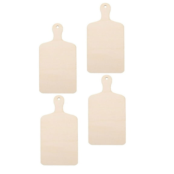 Supvox DIY Craft Board Wood Paint Board 4Pcs