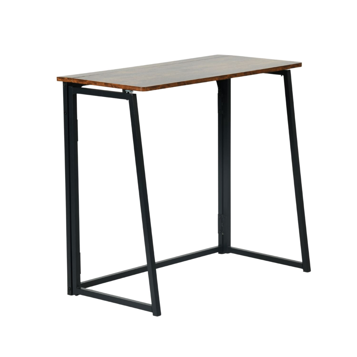 Homy Casa Folding Table, Portable Space-Saving Desk for Home, Apartment, Events, Vintage