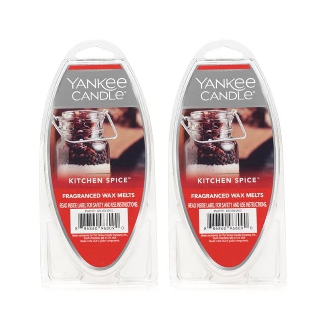 Yankee Candle Paquete de 2 Ceras Aromáticas Kitchen Spice