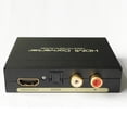thumbnail image 4 of Adaptador divisor convertidor de sonido y video con SPDIF / óptico / + salida analógica estéreo L / R Yotijar Extractor audio de HDMI, 4 of 8