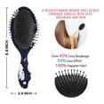 thumbnail image 6 of Celestial Wolf Halloween Pattern Hair Brush,Girls Detangling Hair Brush,Glide Through Tangles with Ease for Wet & Dry Hair,8.8"X2.8", 6 of 7