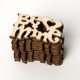 thumbnail image 4 of Rebanadas de madera letras de madera adornos inacabados signos scrapbooking artesanías decoración de pared DIY feliz cumpleaños decoraciones 60 Pack sidaley HA011624-00, 4 of 7