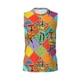 thumbnail image 6 of Picia Dancing African Womans mens Cotton Tank Undershirts , Moisture-wicking Ribbed Tanks, Lightweight Cotton Tank Undershirts-Small, 6 of 8