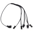 thumbnail image 1 of Cable de Divisor Conector EL Wire Splitter para Accesorio de lámpara de tirarere de Alambre EL de Plástico de Color Negro Colco Divisor de cable EL, 1 of 8