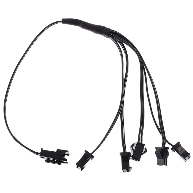 Cable de Divisor Conector EL Wire Splitter para Accesorio de lámpara de tirarere de Alambre EL de Plástico de Color Negro Colco Divisor de cable EL
