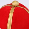thumbnail image 3 of OULII Couronne pour Chat Chapeau Couronne Coton Rouge avec Design Original pour Animal de Compagnie 1Pcs S, 3 of 6