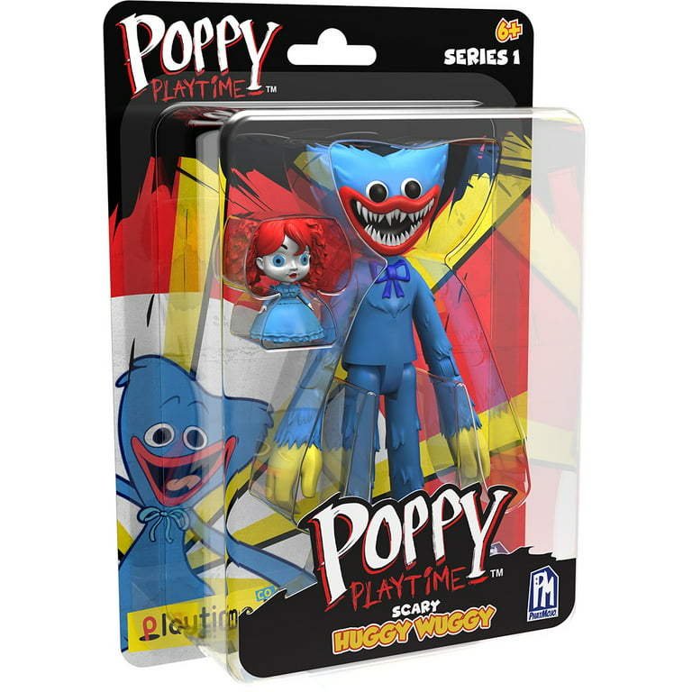 Poppy Playtime - Scary Huggy Wuggy - 5 inch Action Figure (Series 1) by  PhatMojo 