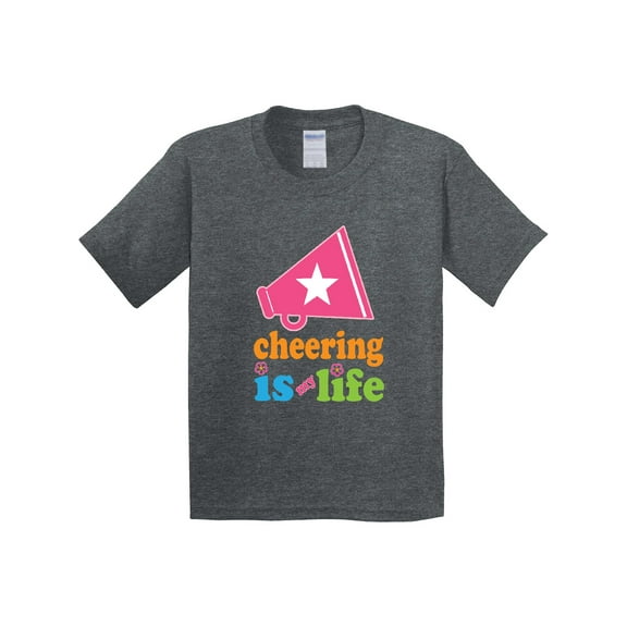 Inktastic Cheerleader Megaphone Cheerleading Team Youth T-Shirt