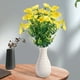 thumbnail image 1 of Flores artificiales, flores falsas, flores de imitación, flores simuladas, hierba acuática, hierba de primavera de plástico, acabado violeta, seda impresa, pequeña flor artificial, decoración, rosa si, 1 of 6