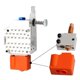 thumbnail image 4 of Extrusor Bowden para Ender3 CR10, kit de extrusión de extremo caliente V6/Volcano con engranajes dobles, 4 of 5