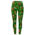 thumbnail image 4 of shqvo High Waist Christmas Leggings High Waisted Leggings Christmas Day Leggings Soft Yoga Pants for Workout Athletic, 4 of 4