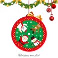 thumbnail image 2 of Christmas Tree Skirt  35.4 Santa Pattern Rustic  Tree Skirt Christmas Decorations for Indoor Outdoor Decor, 2 of 7