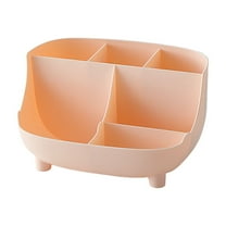 YIMWNYI Multifunctional Pencil Box, Large Capacity Desktop Storage Box, Creative Stationery Organizer for Office and Home, Plastic Desk Organizer, Rotating Storage Solution for Office Supplies