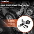 thumbnail image 3 of Unique Bargains 1 Set Kit de Tensor de Correa de Transmisión para Toyota Camry L4 2.4L Gas solo 2007-2009 Kit de Correa Serpentina con Tensor No.166200H020, 3 of 7