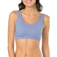thumbnail image 6 of Fruit of the Loom Women's Tank Style Cotton Sports Bra, 3-Pack, Style-9012, 6 of 8