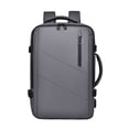 thumbnail image 1 of Minnieouse Travel Companion Múltiples bolsillos y bolsa de viaje de gran capacidad Bolsas de equipaje Conveniente y elegante Mochilas gris, 1 of 6